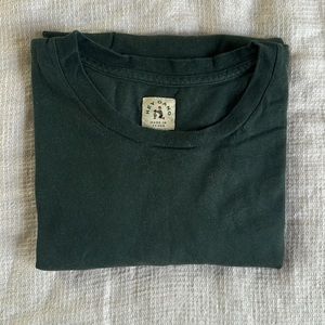 Hey Gang Long Sleeved Tee in Forest, size Medium